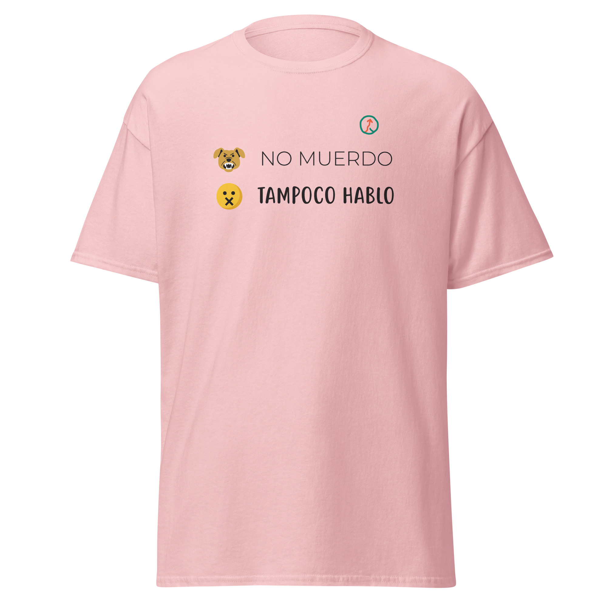 Camiseta "No muerdo, tampoco hablo" unisex - Imagen 25